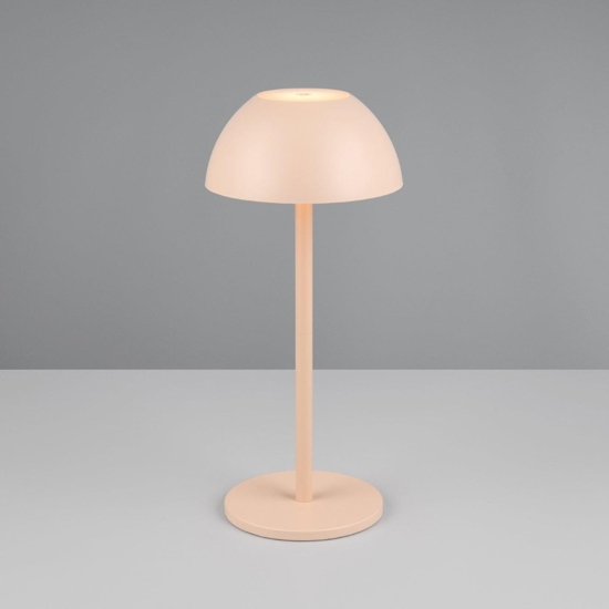 Lampada per tavolo da esterno senza fili sabbia moderna ricaricabile led 1.7w 3000k