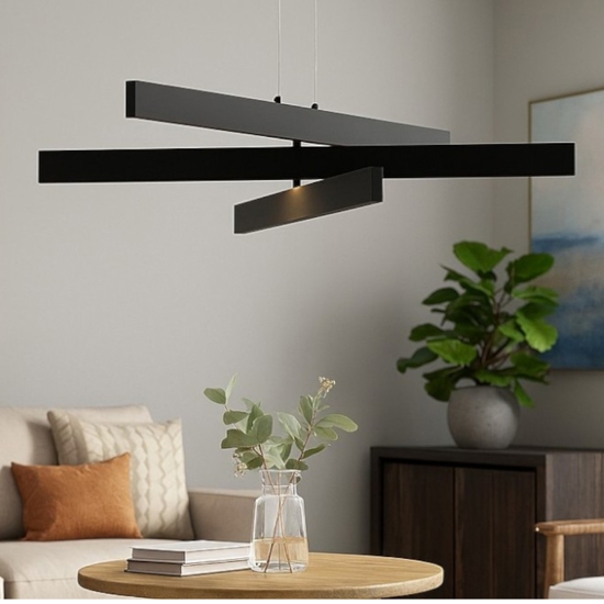 Maytoni origami lampadario led 46w 4000k da cucina orientabile