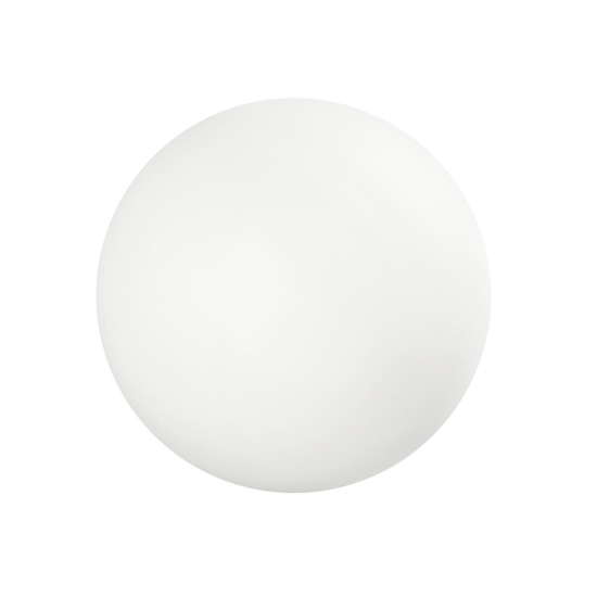 Linea light oh! smash s65 plafoniera led da esterno sfera bianca led 7w 3000k ip65