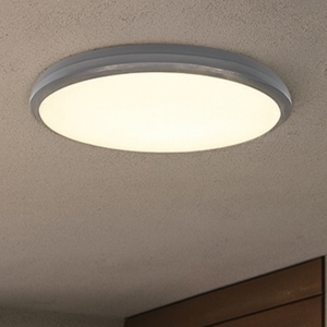 Plafoniera per esterno rotonda antracite 30w 3000k
