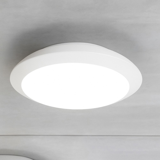 Ondaluce plafoniera per esterno da parete soffitto bianca ip65