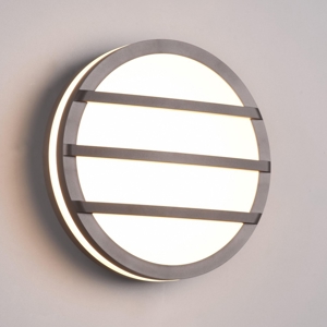 Applique rotonda da esterno antracite 9w 3000k