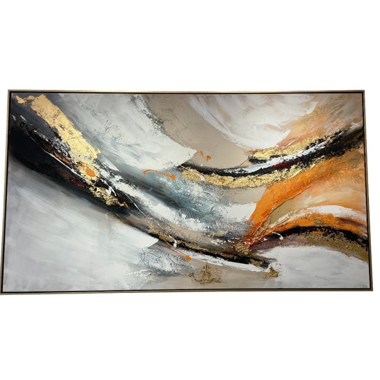 Quadro astratto 100x180 moderno per soggiorno