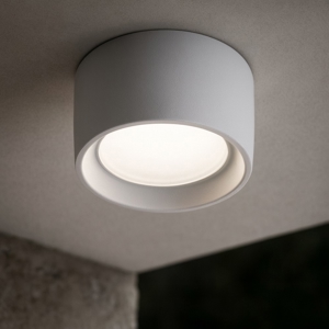 Top light pisa faretto a soffitto da esterno grigio