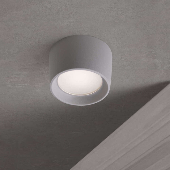 Top light pisa faretto a soffitto da esterno grigio