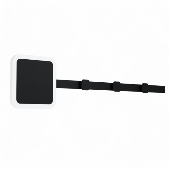 Cartignano eglo appendiabiti da parete moderno led 3000k