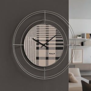 Orologio moderno da parete design rotondo nero