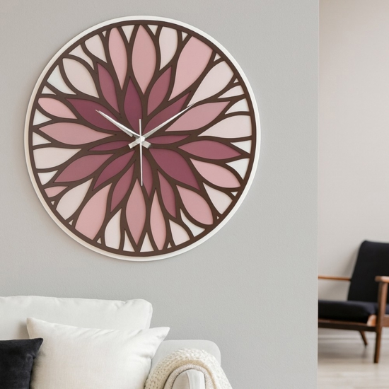 Orologio da parete mosaico rosso bongelli preziosi tondo Orologio da parete mosaico rosso bongelli preziosi tondo