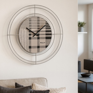 Orologio moderno a parete sabbia rotondo design
