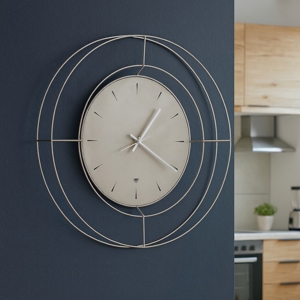 Visualizza i dettagli per Orologio da muro 59cm moderno sabbia rotondo per soggiorno Orologio da muro 59cm moderno sabbia rotondo per soggiorno