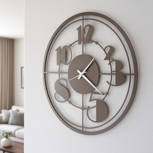 Orologio da parete originale rotondo bronzo 50cm