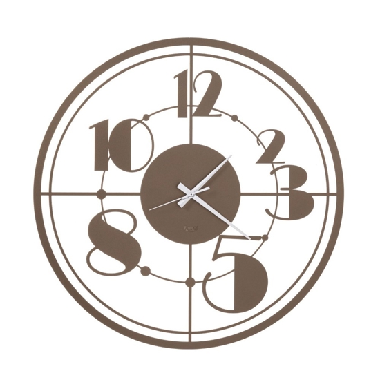 Orologio da parete originale rotondo bronzo 50cm