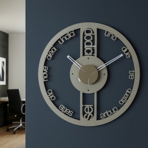 Orologio da muro moderno sabbia rotondo per soggiorno