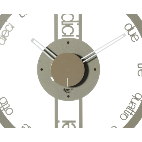 Orologio da muro moderno sabbia rotondo per soggiorno Orologio da muro moderno sabbia rotondo per soggiorno