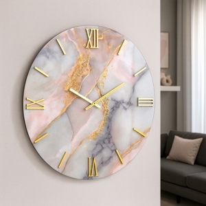Visualizza i dettagli per Grande orologio 100cm da parete cipro di resina moderno particolare Grande orologio 100cm da parete cipro di resina moderno particolare