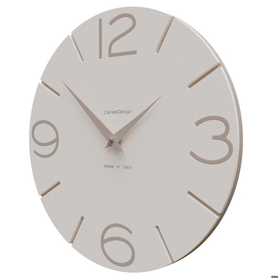 Orologio da parete 30cm legno lino moderno