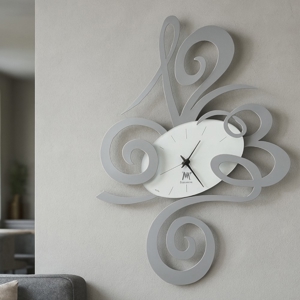 Visualizza i dettagli per Orologio da parete alluminio moderno ovale Orologio da parete alluminio moderno ovale
