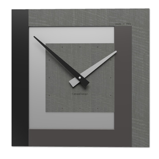 Orologio moderno da parete radica grigia Orologio moderno da parete radica grigia