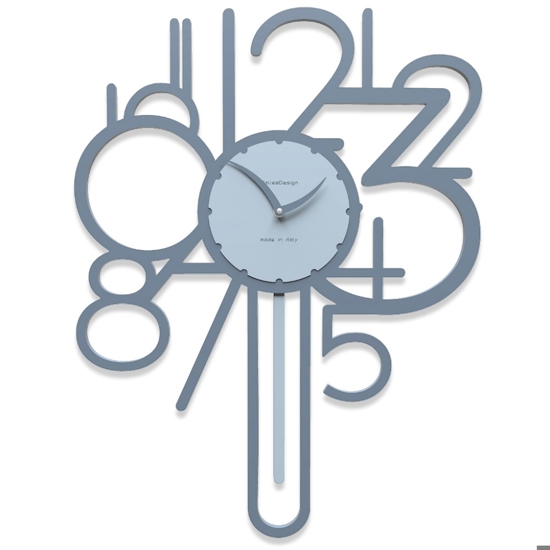 Orologio a pendolo da parete moderno legno carta da zucchero