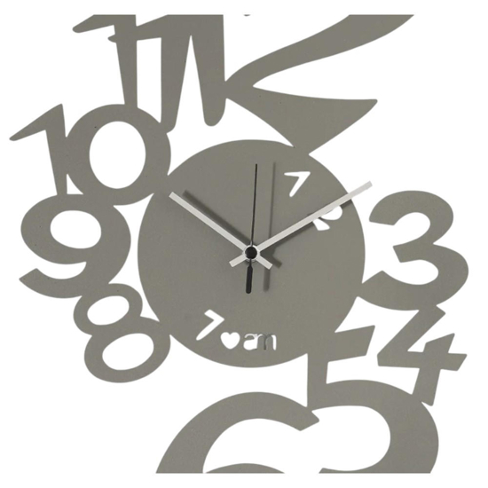 Orologio moderno da parete metallo fango Orologio moderno da parete metallo fango