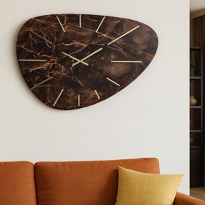 Visualizza i dettagli per Grande orologio da parete 110x71 design sagomato Grande orologio da parete 110x71 design sagomato