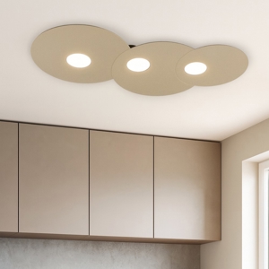 Toplight cloud plafoniera da cucina sabbia design