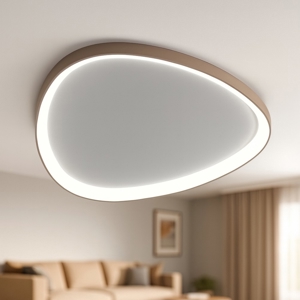 Visualizza i dettagli per Grande plafoniera vivida lifering sabbia led 60w 3000k 4000k Grande plafoniera vivida lifering sabbia led 60w 3000k 4000k