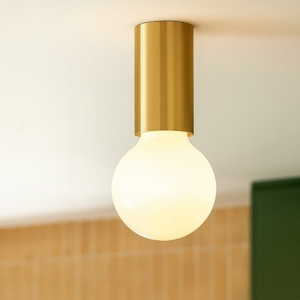 Visualizza i dettagli per Petit pl1 ideal lux faretto da soffitto cilindro ottone moderno Petit pl1 ideal lux faretto da soffitto cilindro ottone moderno