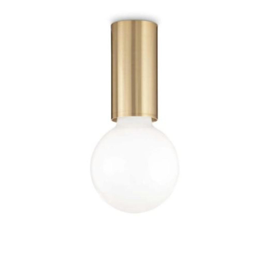Petit pl1 ideal lux faretto da soffitto cilindro ottone moderno