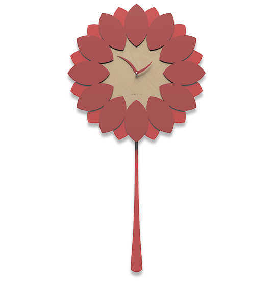 Orologio pendolo da parete moderno flip 