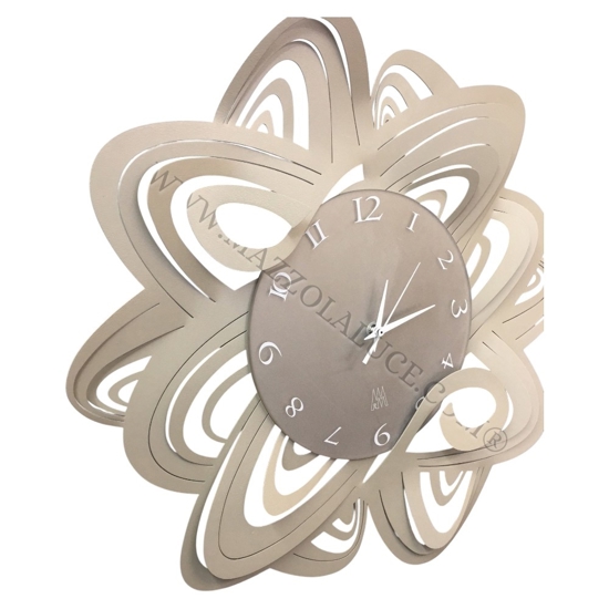 Orologio da parete moderno metallo sabbia