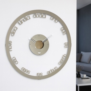 Visualizza i dettagli per Grande orologio da parete sabbia moderno design rotondo Grande orologio da parete sabbia moderno design rotondo