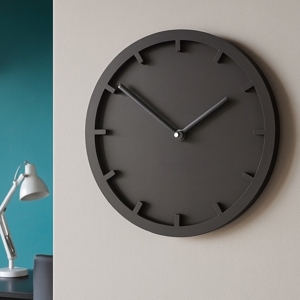 Orlogio nero da parete 26 design moderno 