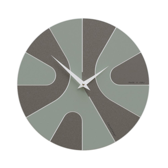 Orologio da parete rotondo in legno verde moderno rotondo Orologio da parete rotondo in legno verde moderno rotondo