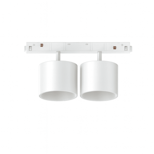 Visualizza i dettagli per Ego double big ideal lux faretti per binario monofase led 20w 3000k Ego double big ideal lux faretti per binario monofase led 20w 3000k