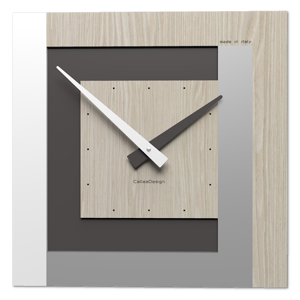 Orologio da parete moderno rovere breeze clock40