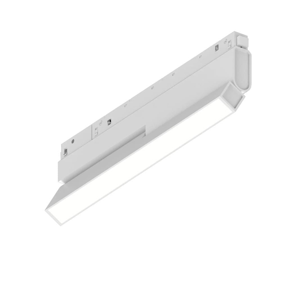 Ideal lux ego modulo faretti led 7w 3000k bianco orientabile binario monofase