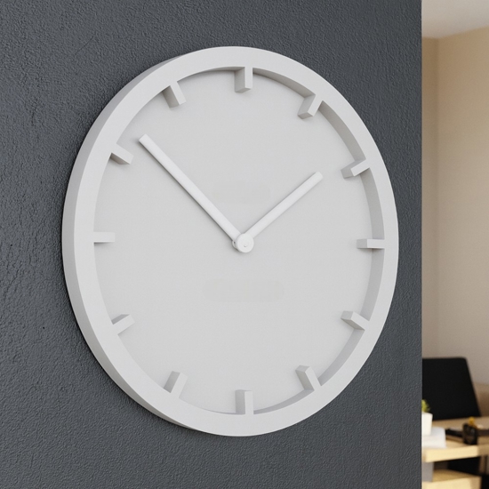Orologio moderno bianco da parete 26 