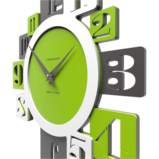 Orologio da parete verde moderno design per soggiorno