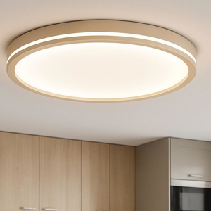 Top light plafoniera area sabbia per cucina moderna led 44w cct rotonda