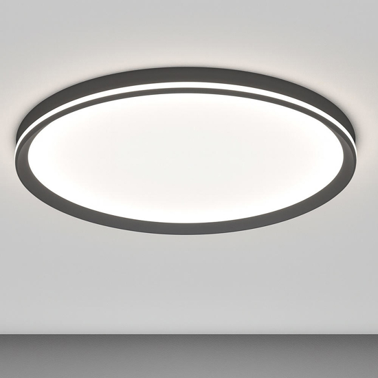 Top light plafoniera da cucina moderna area bianca rotonda led 55w cct