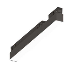 Ego wide ideal lux modulo faretto 7w 4000k per binario monofase nero