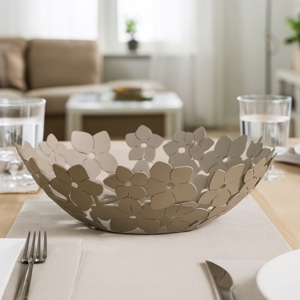 Visualizza i dettagli per Fior di loto centrotavola moderno metallo fango Fior di loto centrotavola moderno metallo fango