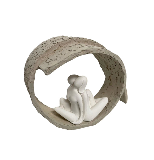 Scultura da tavolo coppia vortice nocciola d15 bongelli preziosi Scultura da tavolo coppia vortice nocciola d15 bongelli preziosi