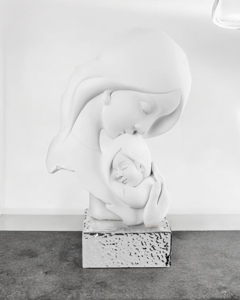 Visualizza i dettagli per Bongelli preziosi scultura maternita face base argento soprammobile Bongelli preziosi scultura maternita face base argento soprammobile