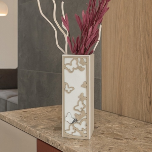 Vaso moderno farfalle nocciola bongelli preziosi
