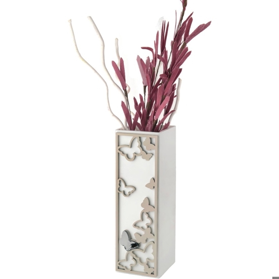 Vaso moderno farfalle nocciola bongelli preziosi