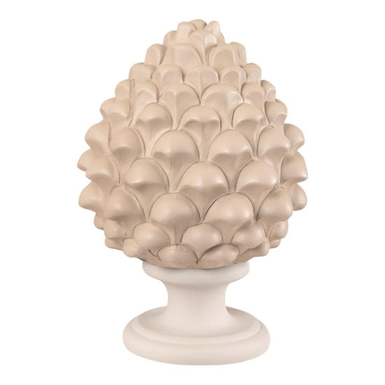 Pigna da tavolo h12,5 ceramica nocciola bongelli preziosi Pigna da tavolo h12,5 ceramica nocciola bongelli preziosi