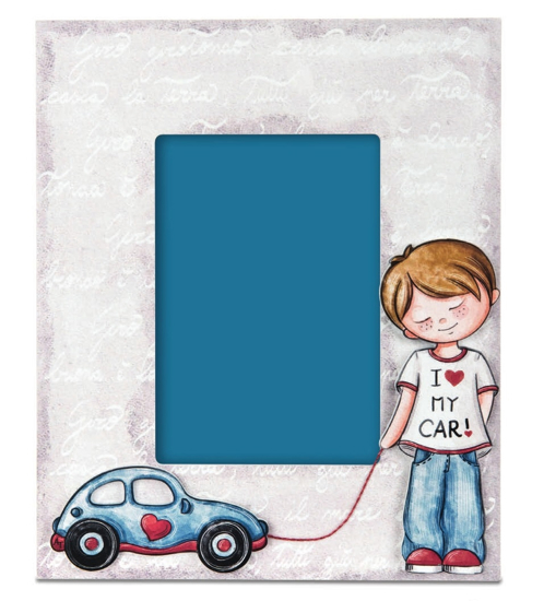 Portafoto per cameretta bambini blu 20x25 bongelli preziosi