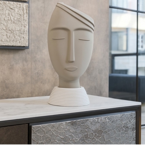 Visualizza i dettagli per Bongelli preziosi vaso testa uomo grande h45 nocciola Bongelli preziosi vaso testa uomo grande h45 nocciola